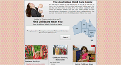 Desktop Screenshot of echildcare.com.au