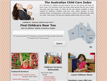 Tablet Screenshot of echildcare.com.au